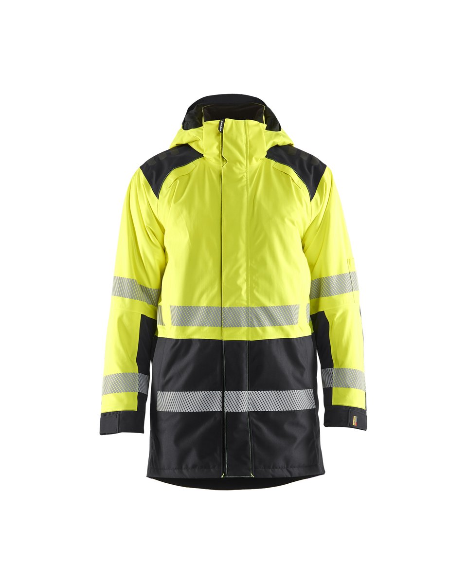 Blåkläder 4457 Winterparka High Vis - High Vis Geel/Zwart