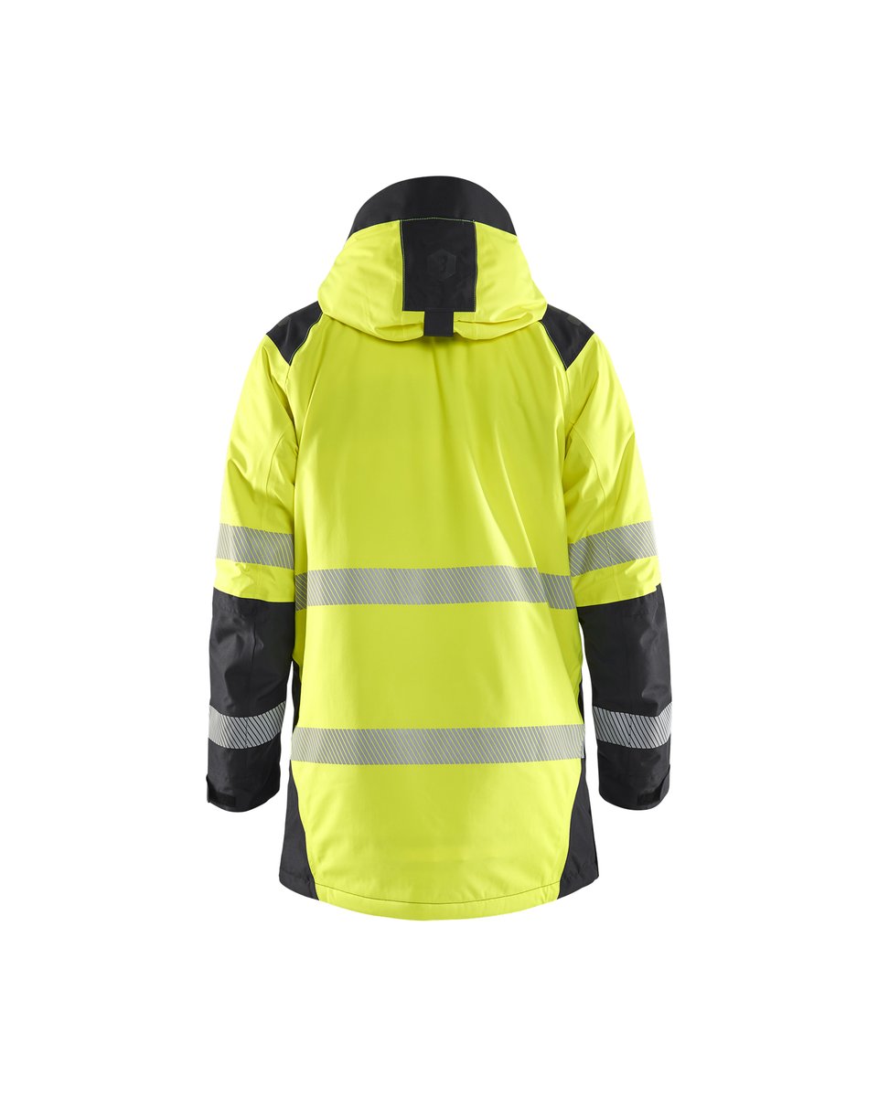 Blåkläder 4457 Winterparka High Vis - High Vis Geel/Zwart