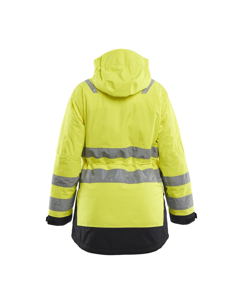 Blåkläder 4472 Dames winterparka High Vis - High Vis Geel/Zwart