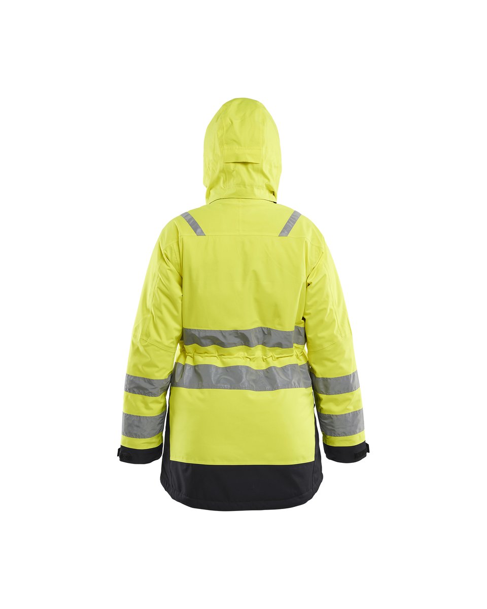 Blåkläder 4472 Dames winterparka High Vis - High Vis Geel/Zwart