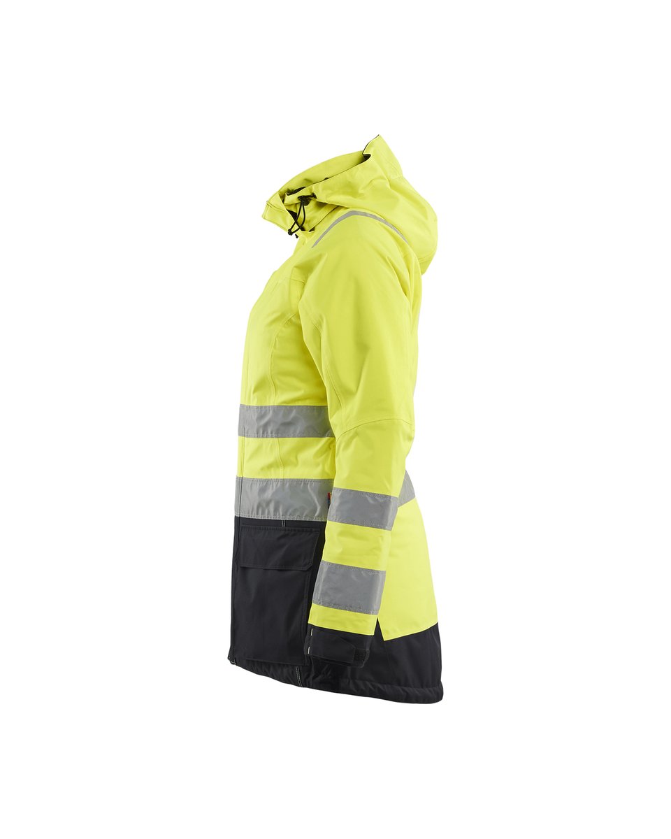 Blåkläder 4472 Dames winterparka High Vis - High Vis Geel/Zwart
