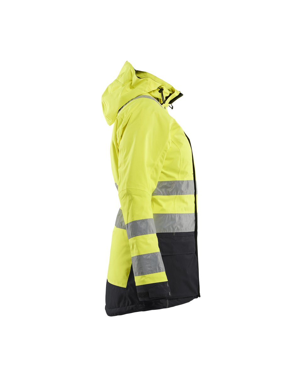 Blåkläder 4472 Dames winterparka High Vis - High Vis Geel/Zwart