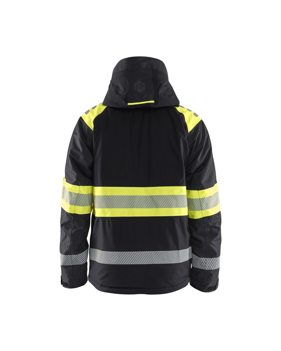Blåkläder 4480 Winterjas High Vis - Zwart/High Vis Geel
