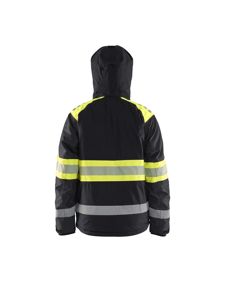 Blåkläder 4480 Winterjas High Vis - Zwart/High Vis Geel