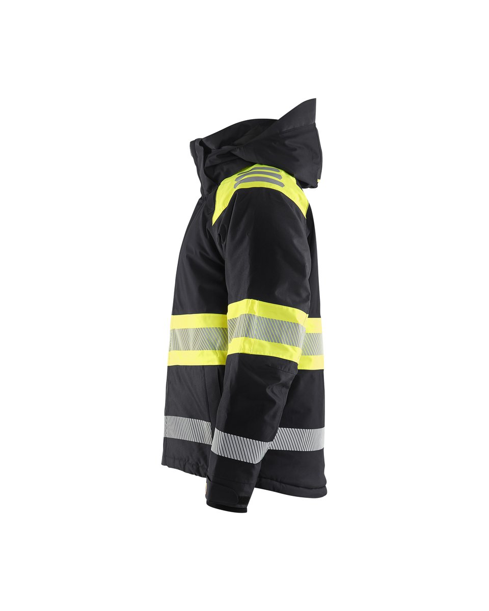 Blåkläder 4480 Winterjas High Vis - Zwart/High Vis Geel