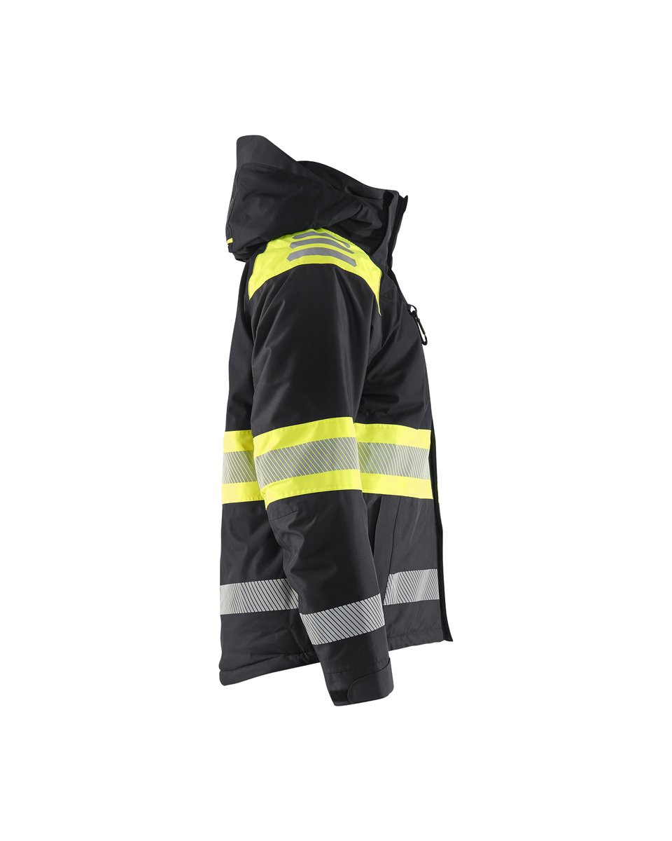 Blåkläder 4480 Winterjas High Vis - Zwart/High Vis Geel