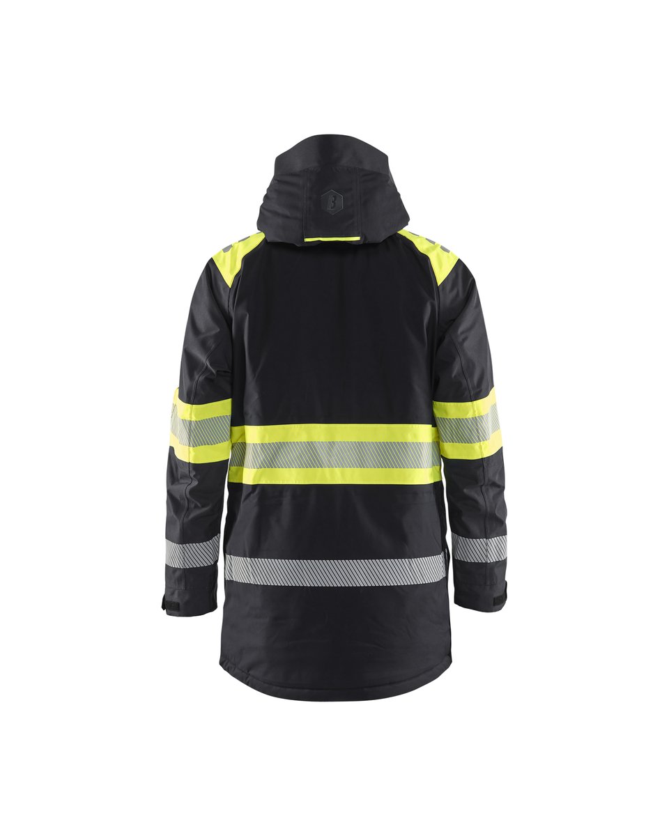 Blåkläder 4485 Winterparka High Vis - Zwart/High Vis Geel