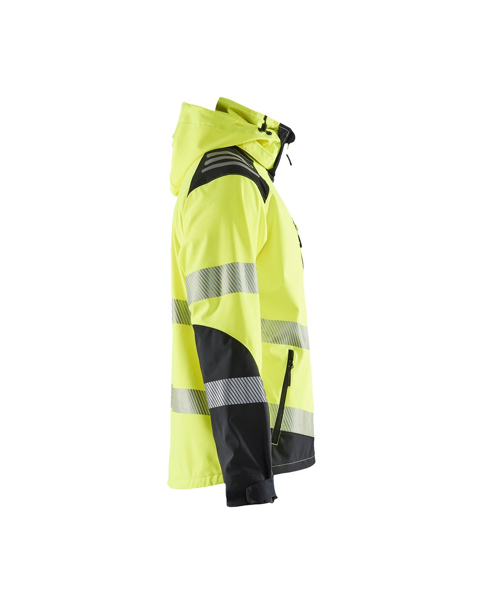 Blåkläder 4491 Softshell jack High Vis - High Vis Geel/Zwart