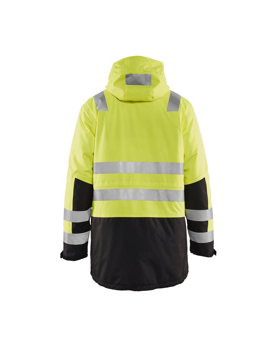 Blåkläder 4495 Winterparka High Vis - High Vis Geel/Zwart