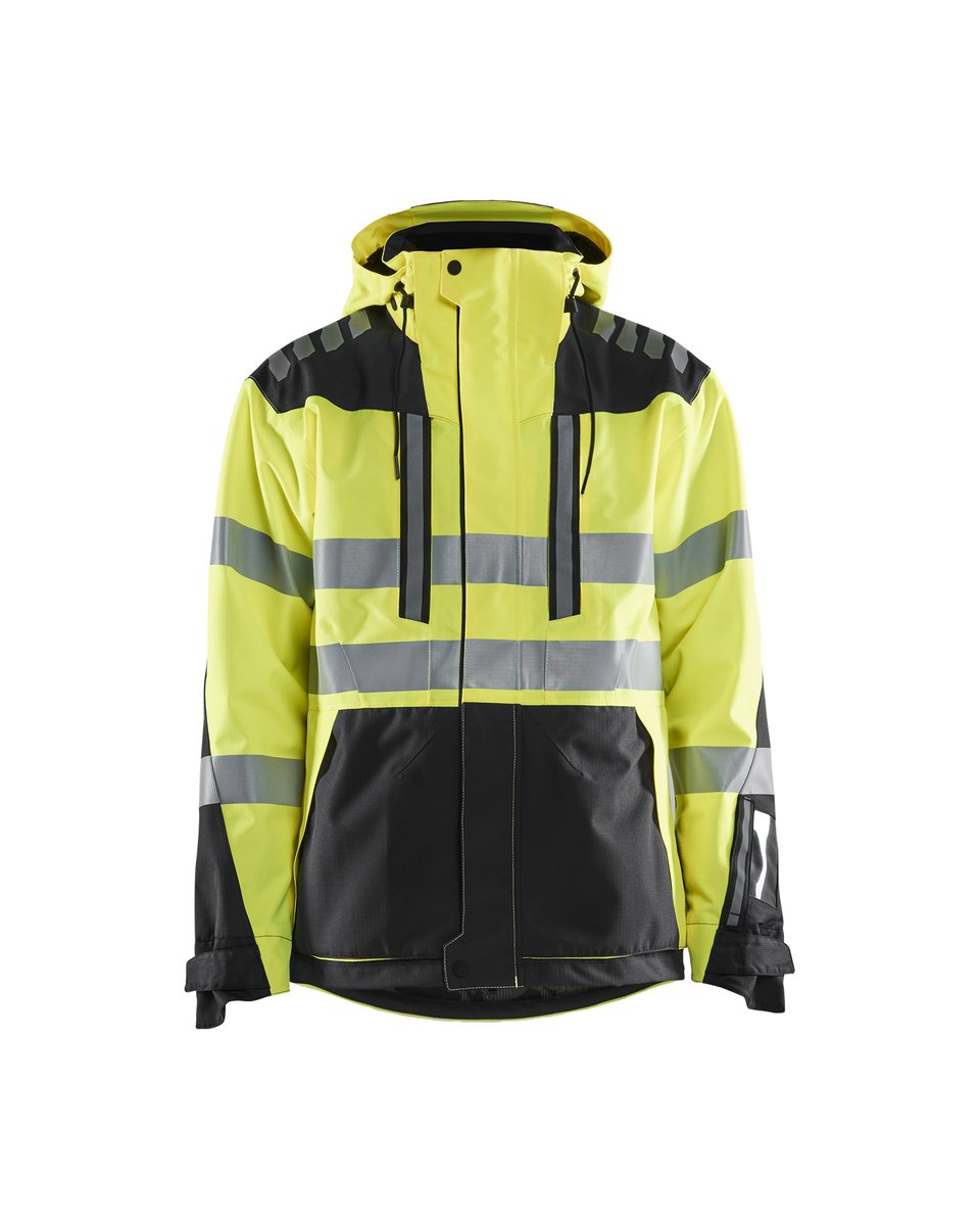 Blåkläder 4496 Shell jack High Vis - High Vis Geel/Zwart