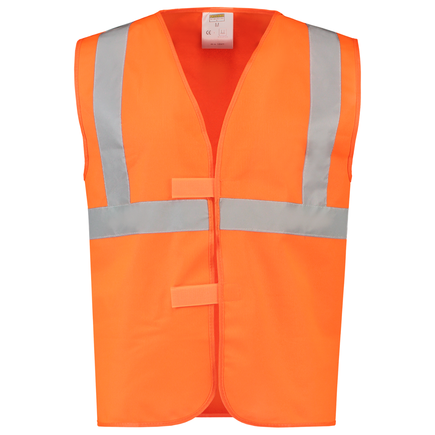 Veiligheidsvest ISO20471 - Fluororange XS-S