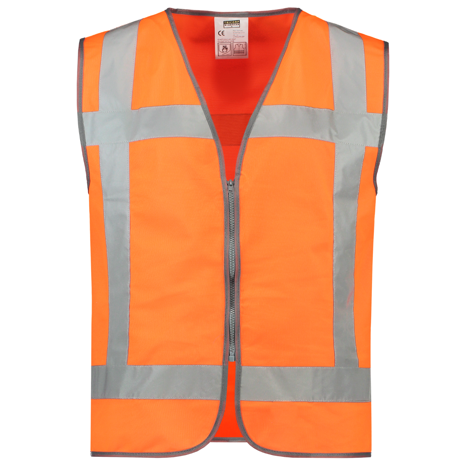 Veiligheidsvest RWS Rits - Fluororange XS-S
