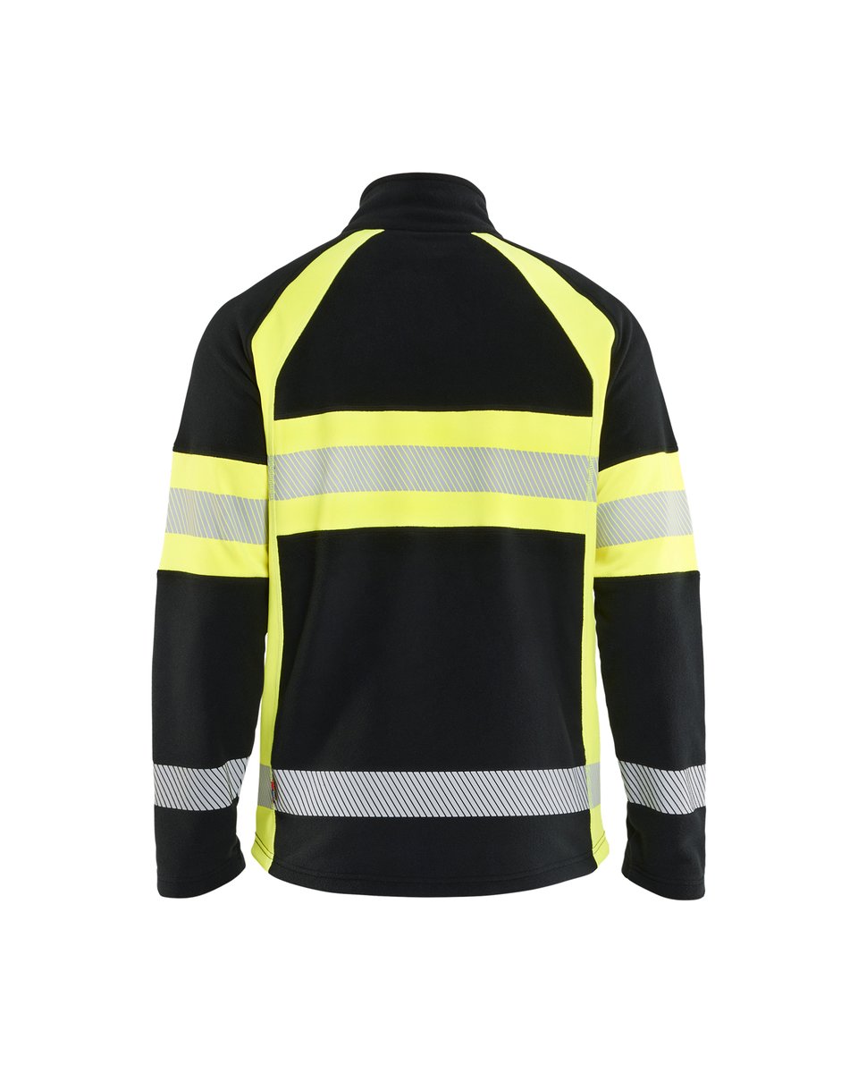 Blåkläder 4713 Microfleecevest High Vis - Zwart/High Vis Geel