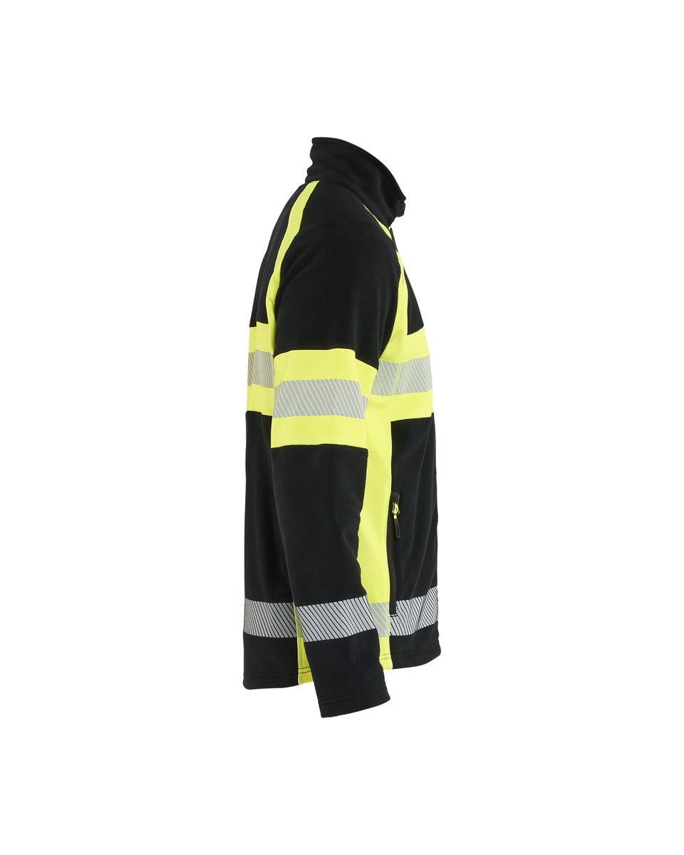 Blåkläder 4713 Microfleecevest High Vis - Zwart/High Vis Geel