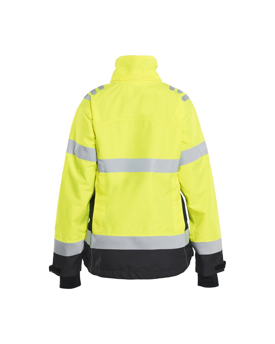 Blåkläder 4761 Dames Shell Jack High Vis - High Vis Geel/Zwart