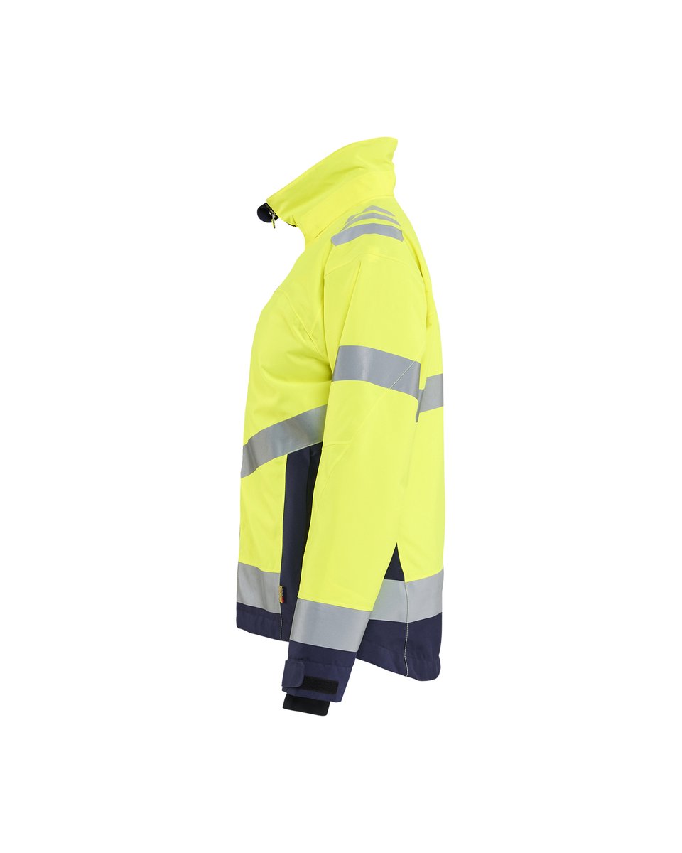 Blåkläder 4762 Dames winterjas High Vis - High Vis Geel/Marineblauw