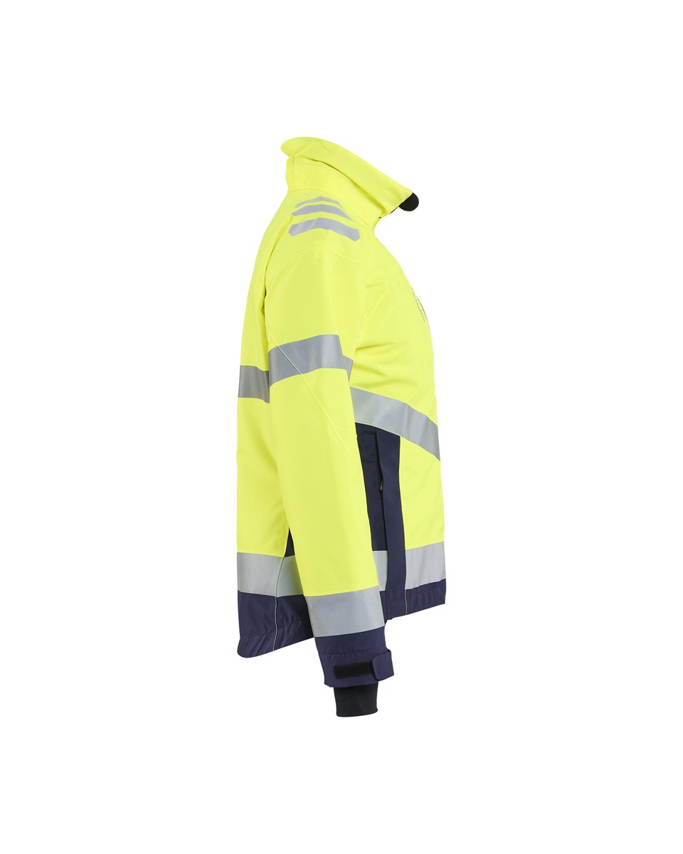 Blåkläder 4762 Dames winterjas High Vis - High Vis Geel/Marineblauw