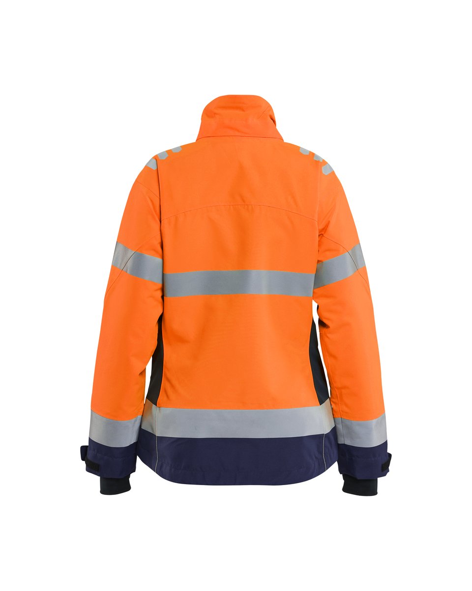 Blåkläder 4762 Dames winterjas High Vis - High Vis Oranje/Marineblauw