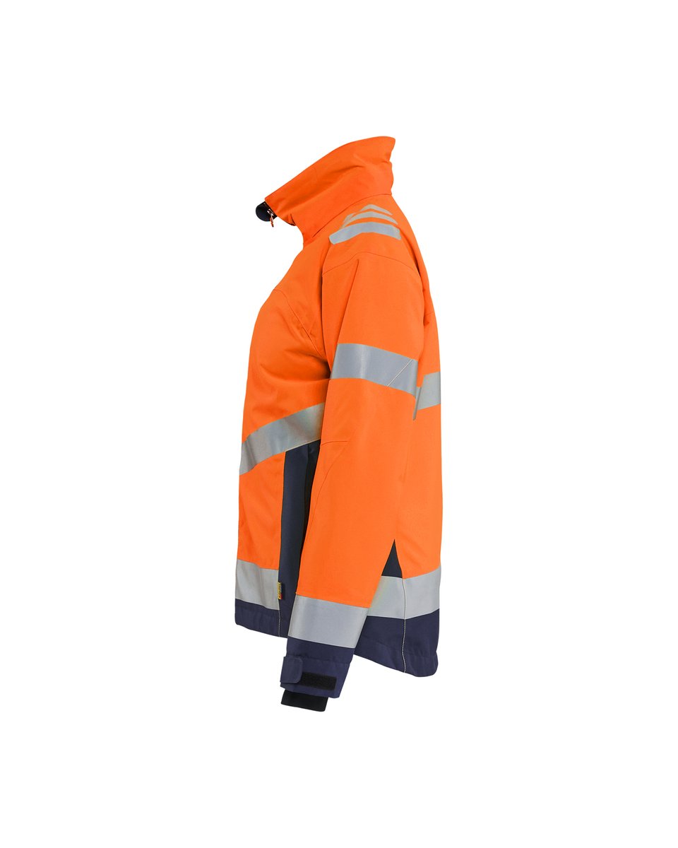 Blåkläder 4762 Dames winterjas High Vis - High Vis Oranje/Marineblauw