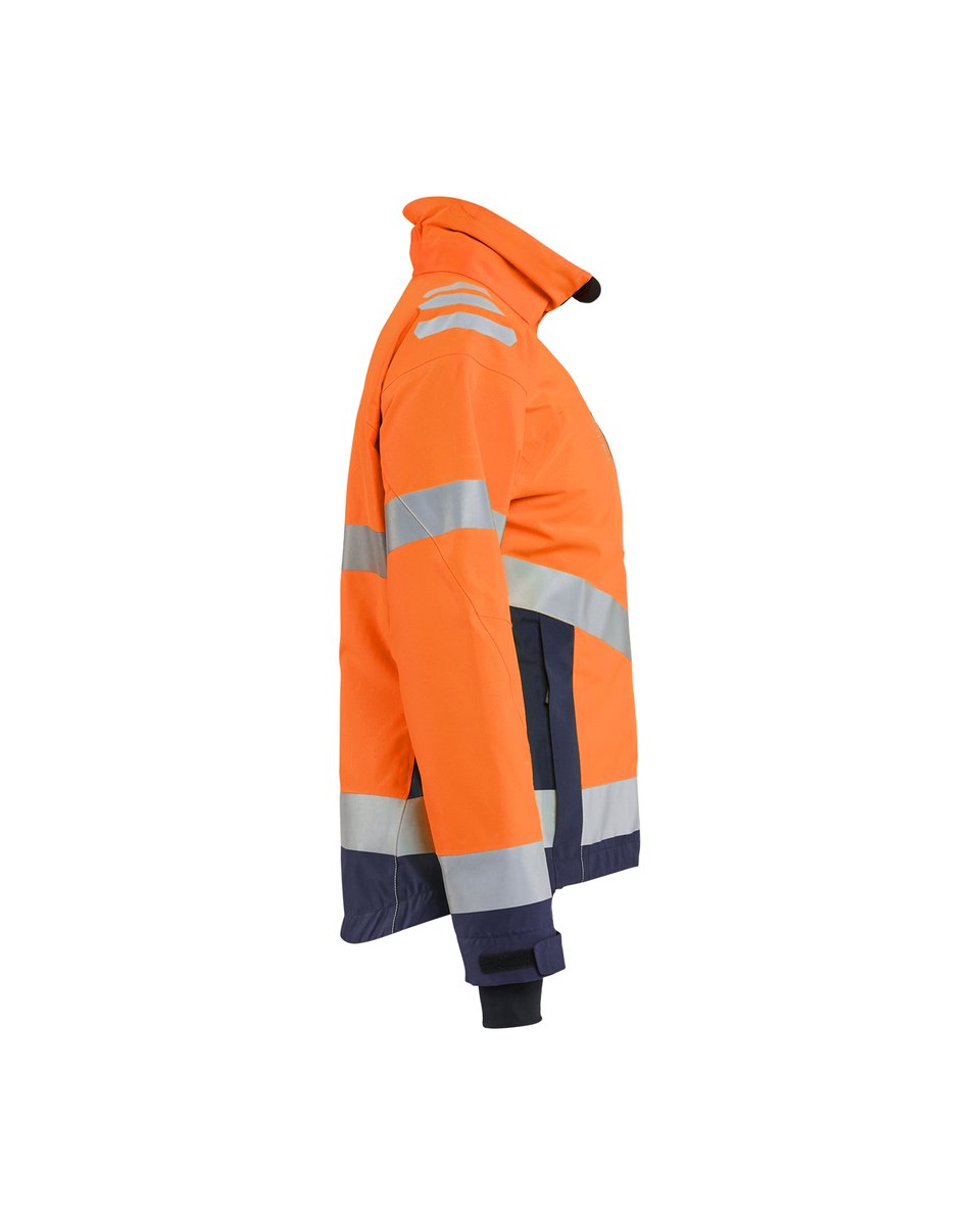 Blåkläder 4762 Dames winterjas High Vis - High Vis Oranje/Marineblauw