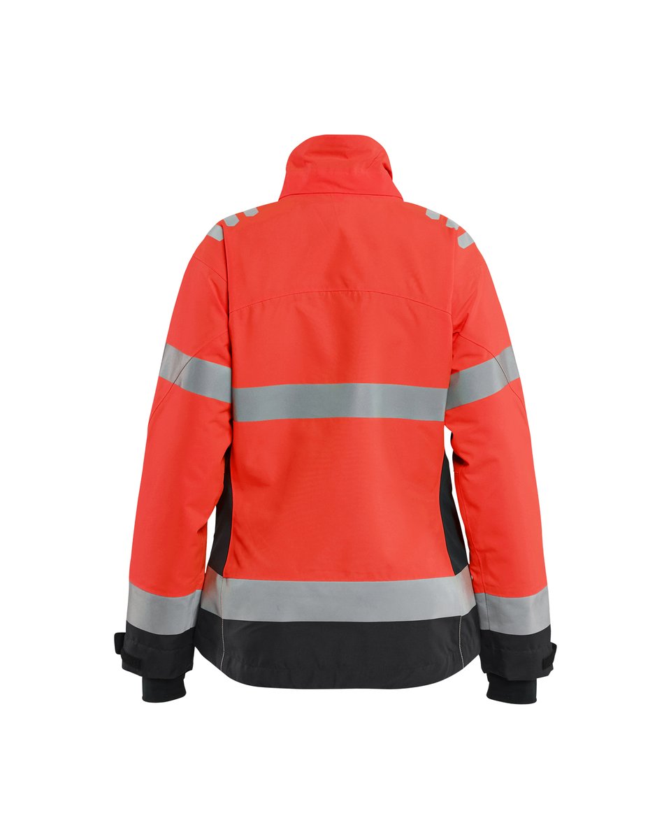 Blåkläder 4762 Dames winterjas High Vis - High Vis Rood/Zwart
