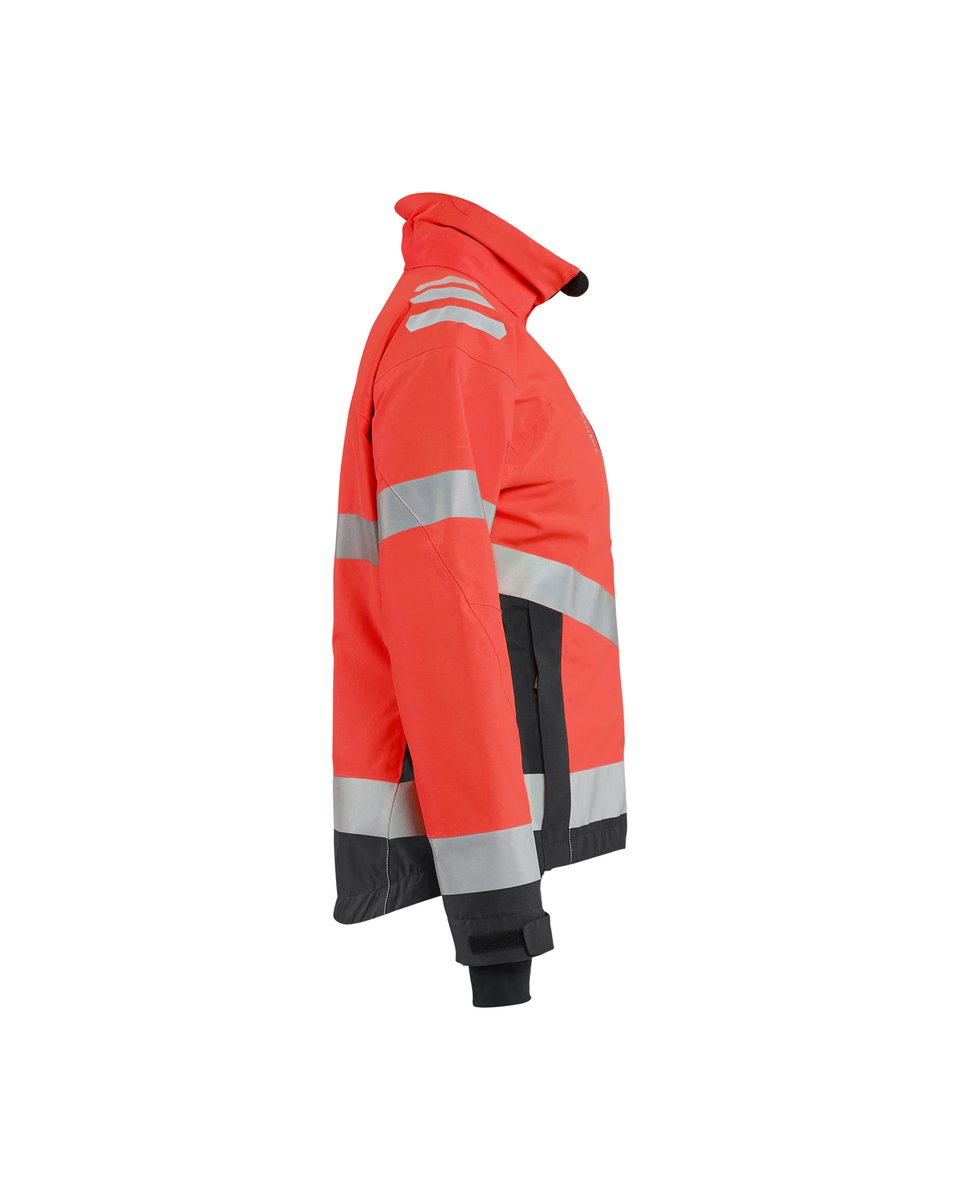 Blåkläder 4762 Dames winterjas High Vis - High Vis Rood/Zwart