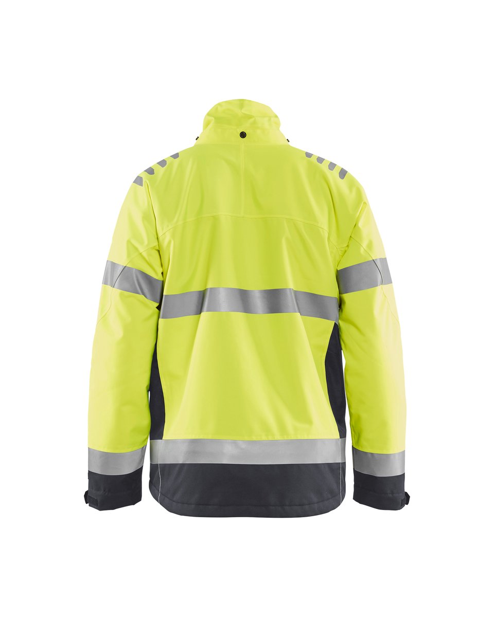 Blåkläder 4780 Winterjas High Vis - HIgh Vis Geel/Medium grijs