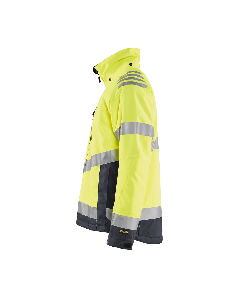 Blåkläder 4780 Winterjas High Vis - HIgh Vis Geel/Medium grijs