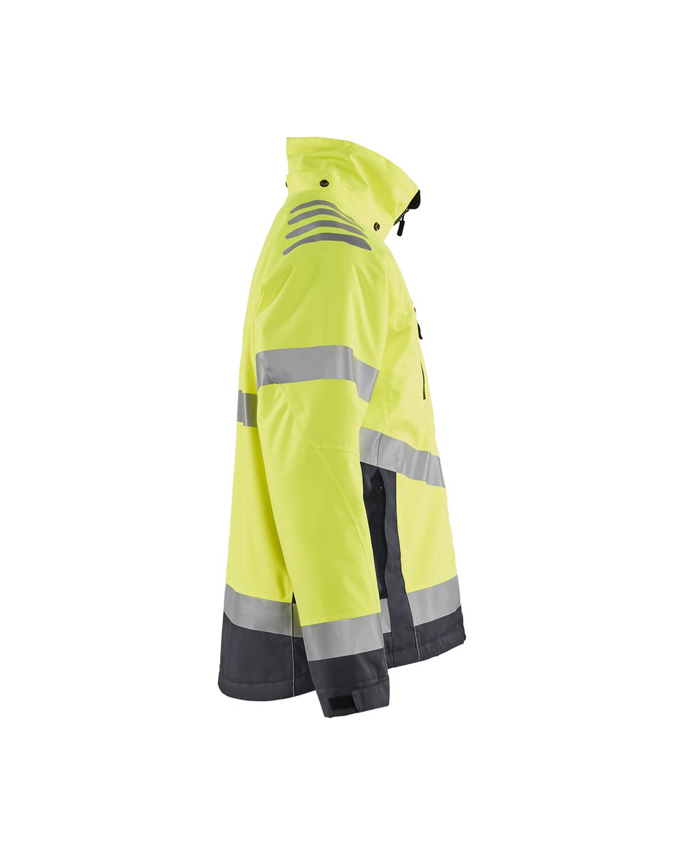 Blåkläder 4780 Winterjas High Vis - HIgh Vis Geel/Medium grijs