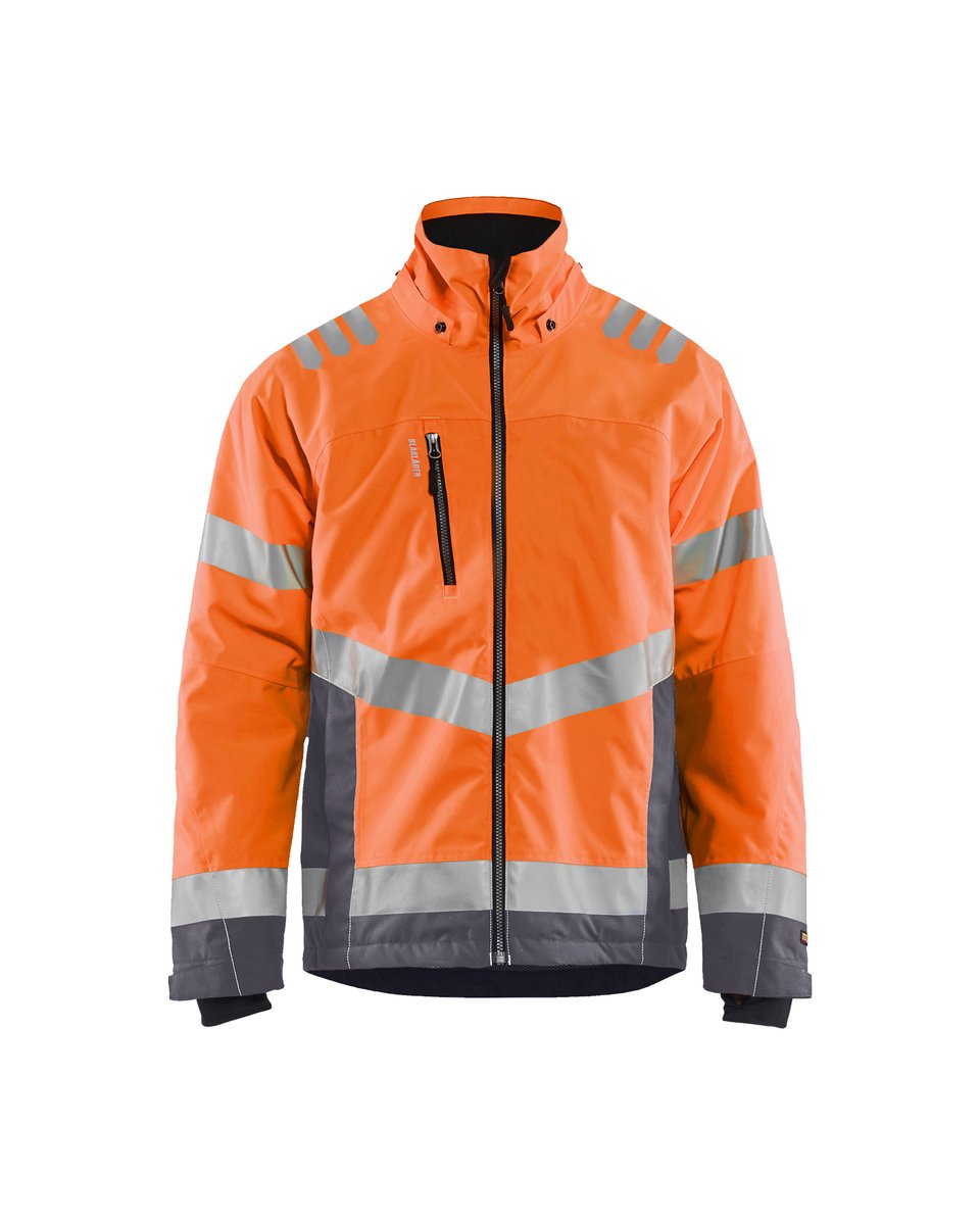 Blåkläder 4780 Winterjas High Vis - High Vis Oranje/Medium grijs