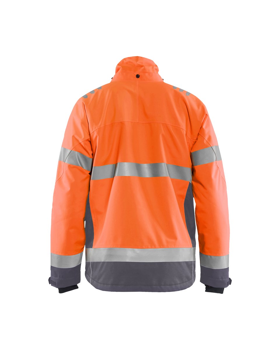 Blåkläder 4780 Winterjas High Vis - High Vis Oranje/Medium grijs