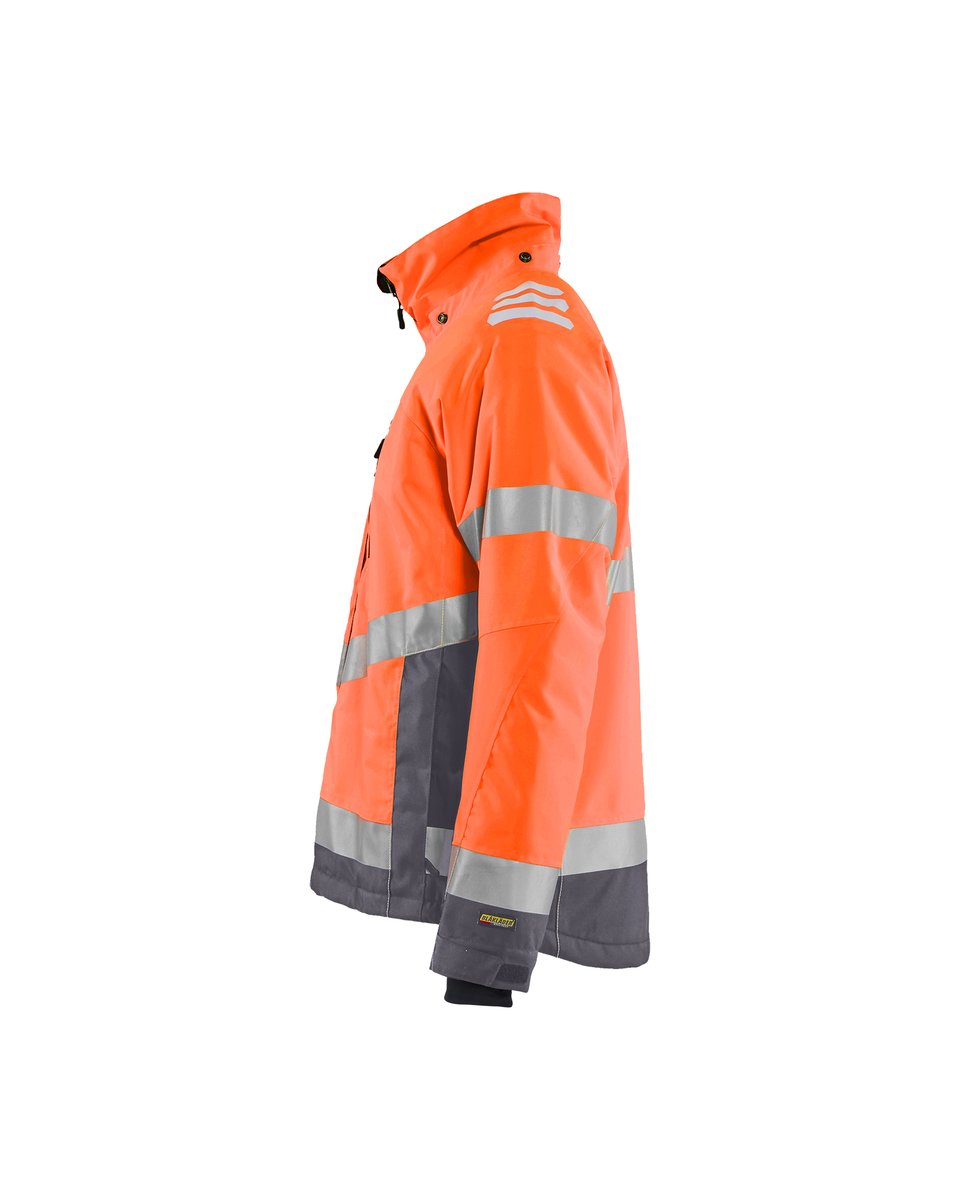 Blåkläder 4780 Winterjas High Vis - High Vis Oranje/Medium grijs