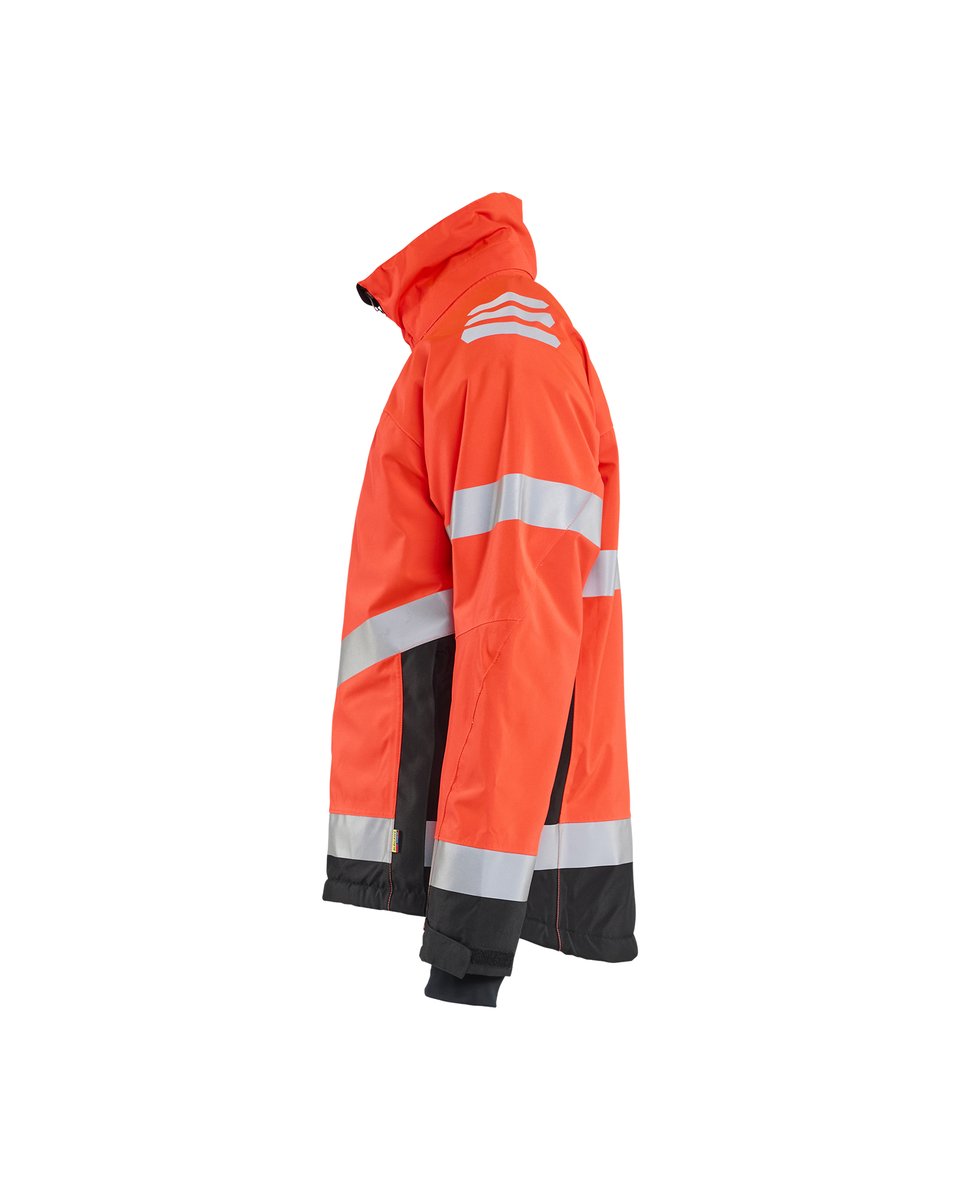 Blåkläder 4780 Winterjas High Vis - High Vis Rood/Zwart