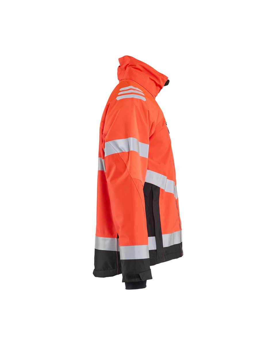 Blåkläder 4780 Winterjas High Vis - High Vis Rood/Zwart