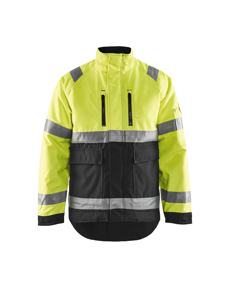 Blåkläder 4827 Winterjas High Vis - High Vis Geel/Zwart