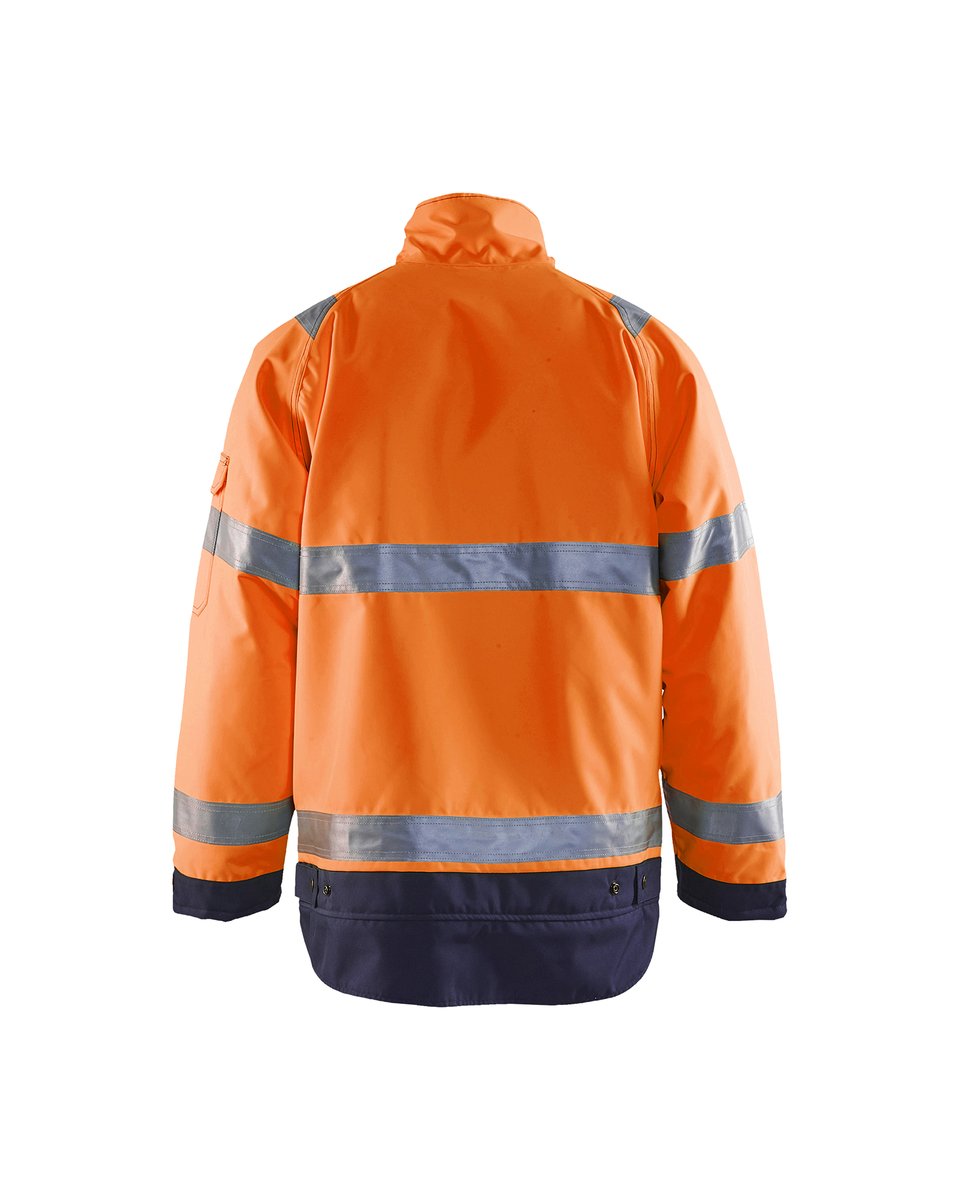Blåkläder 4827 Winterjas High Vis - High Vis Oranje/Marineblauw