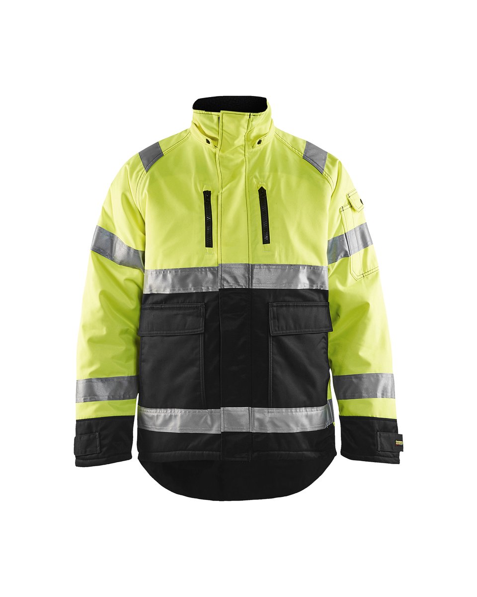 Blåkläder 4828 Winterjas High Vis - High Vis Geel/Zwart