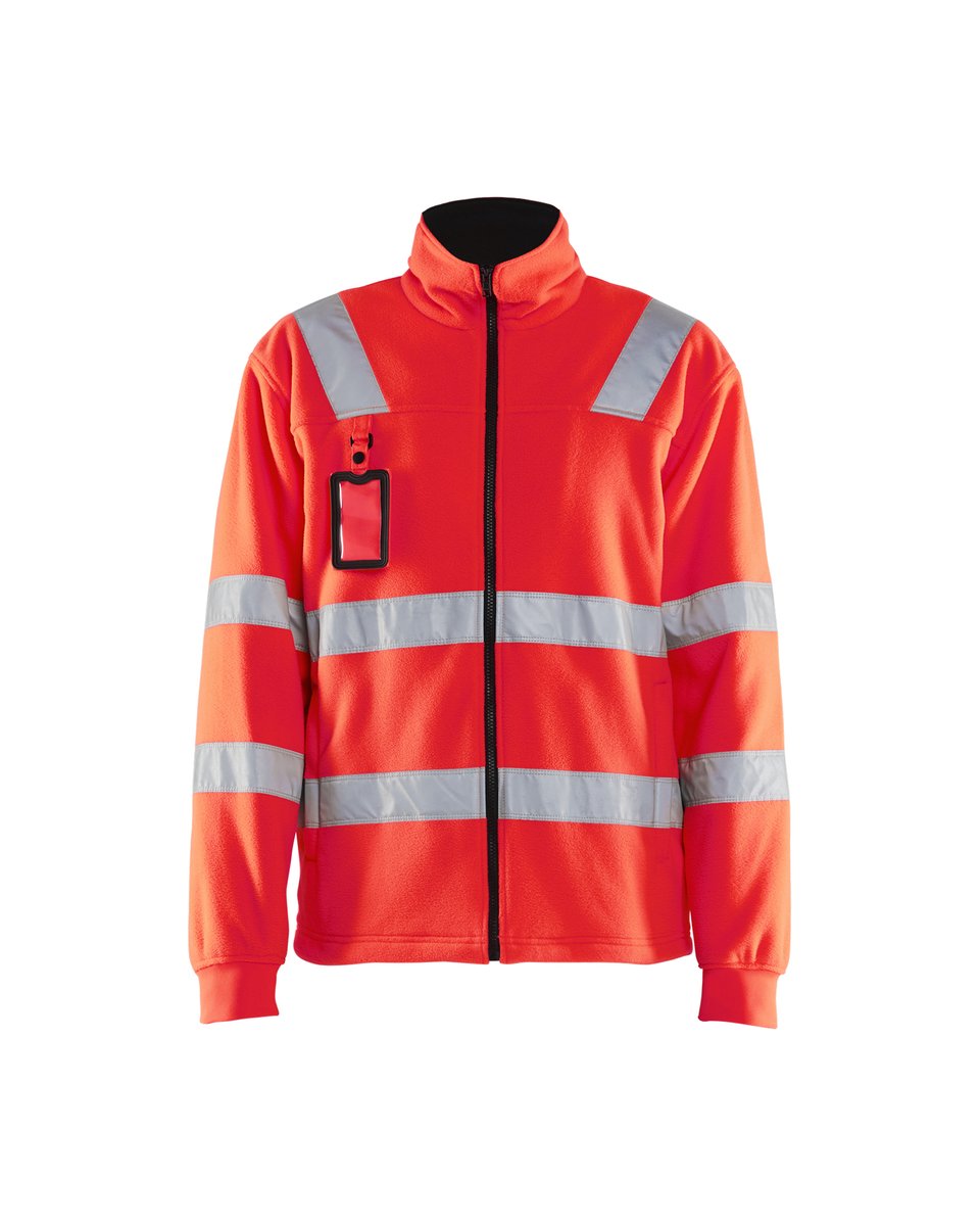 Blåkläder 4833 Fleecejas High Vis - High Vis Rood