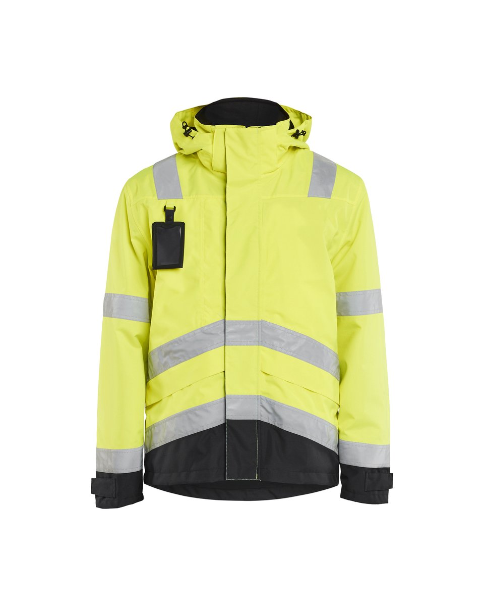 Blåkläder 4837 Shell Jack. Ongevoerd High Vis - High Vis Geel/Zwart