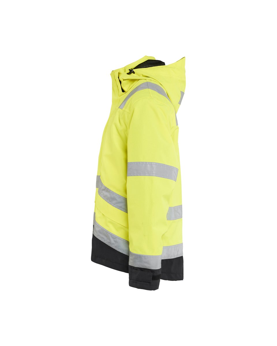 Blåkläder 4837 Shell Jack. Ongevoerd High Vis - High Vis Geel/Zwart