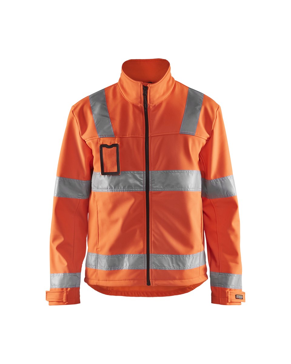 Blåkläder 4838 Softshell Jack High Vis - High Vis Oranje