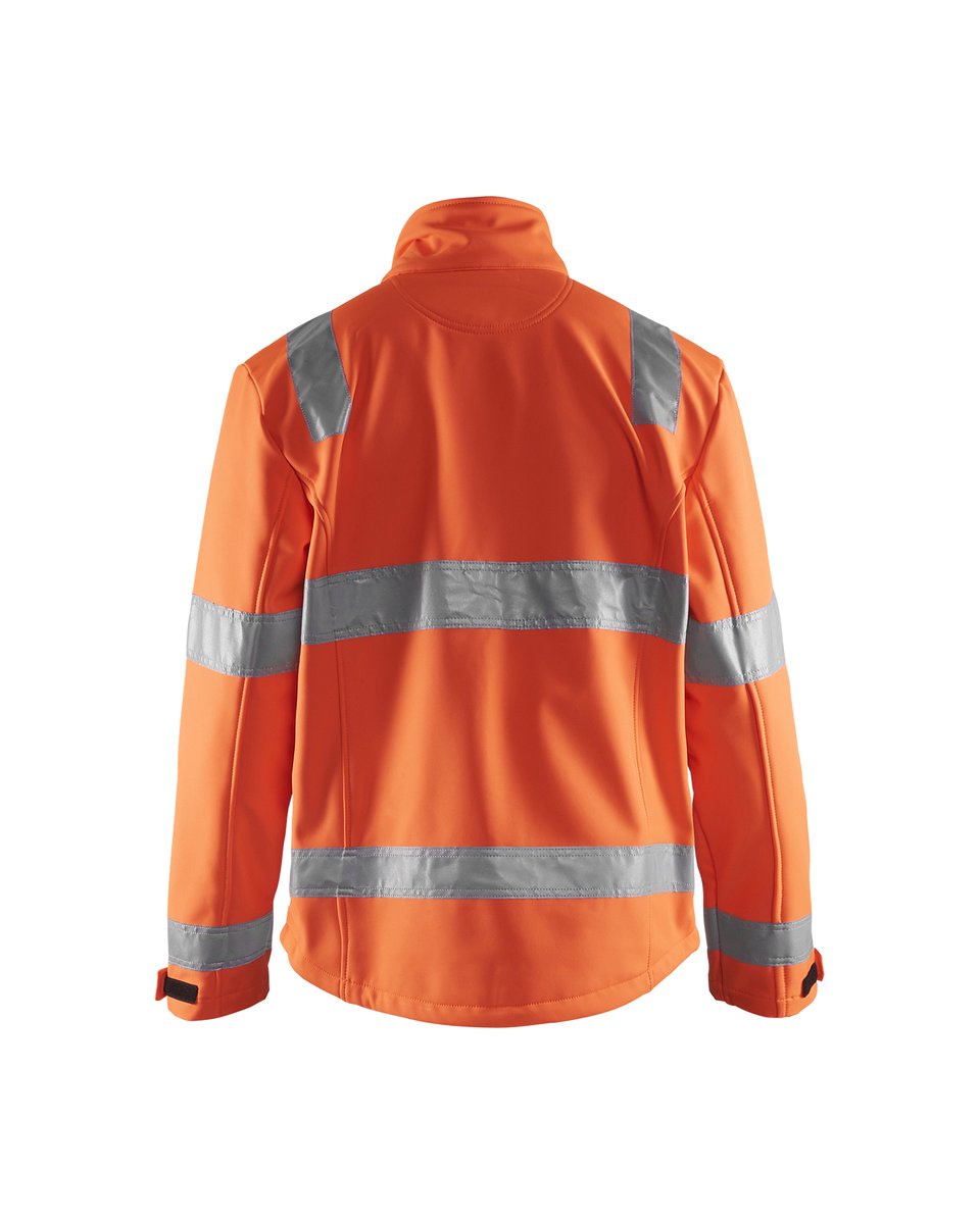 Blåkläder 4838 Softshell Jack High Vis - High Vis Oranje