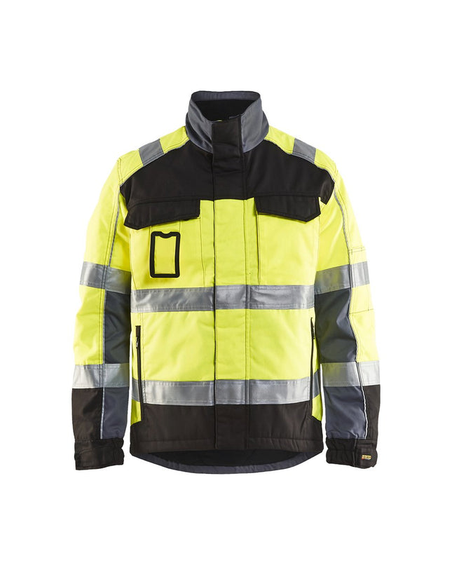 Blåkläder 4851 Winterjas High Vis - High Vis Geel/Zwart
