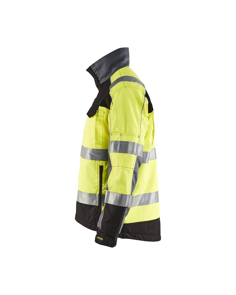 Blåkläder 4851 Winterjas High Vis - High Vis Geel/Zwart