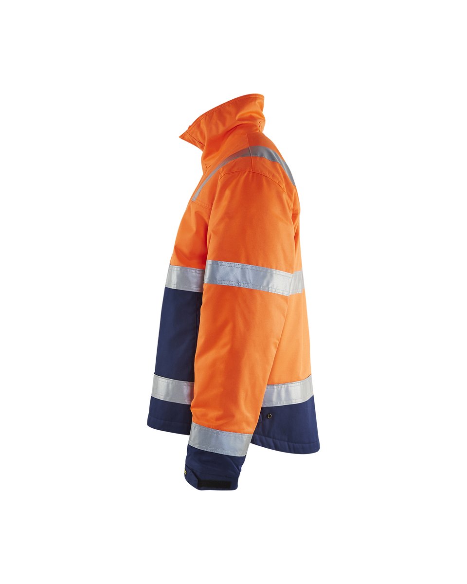 Blåkläder 4862 Winterjas High Vis - High Vis Oranje/Marineblauw