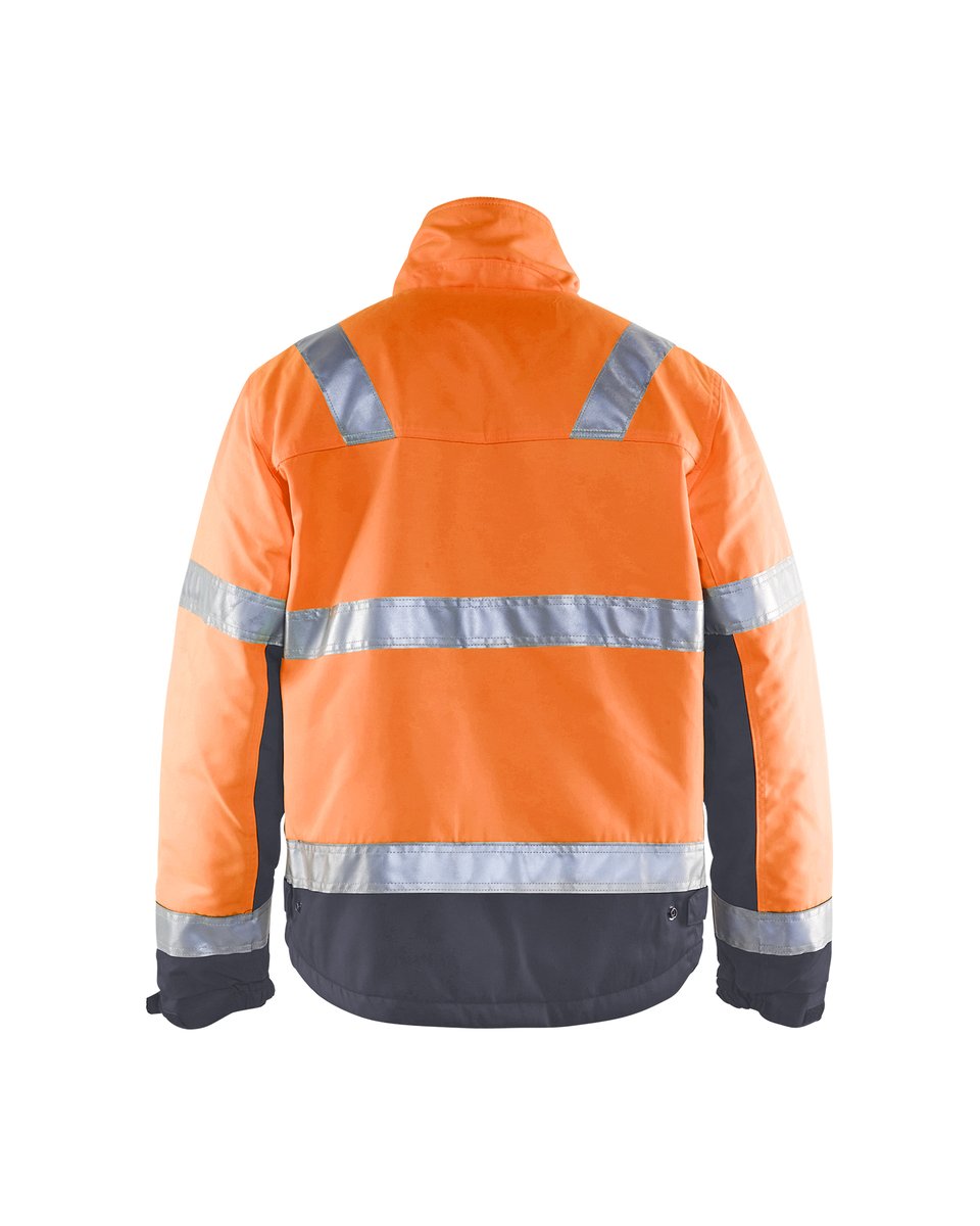 Blåkläder 4862 Winterjas High Vis - High Vis Oranje/Medium grijs
