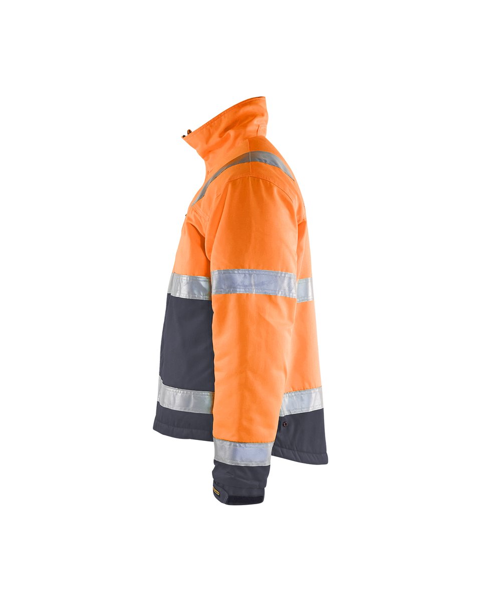Blåkläder 4862 Winterjas High Vis - High Vis Oranje/Medium grijs