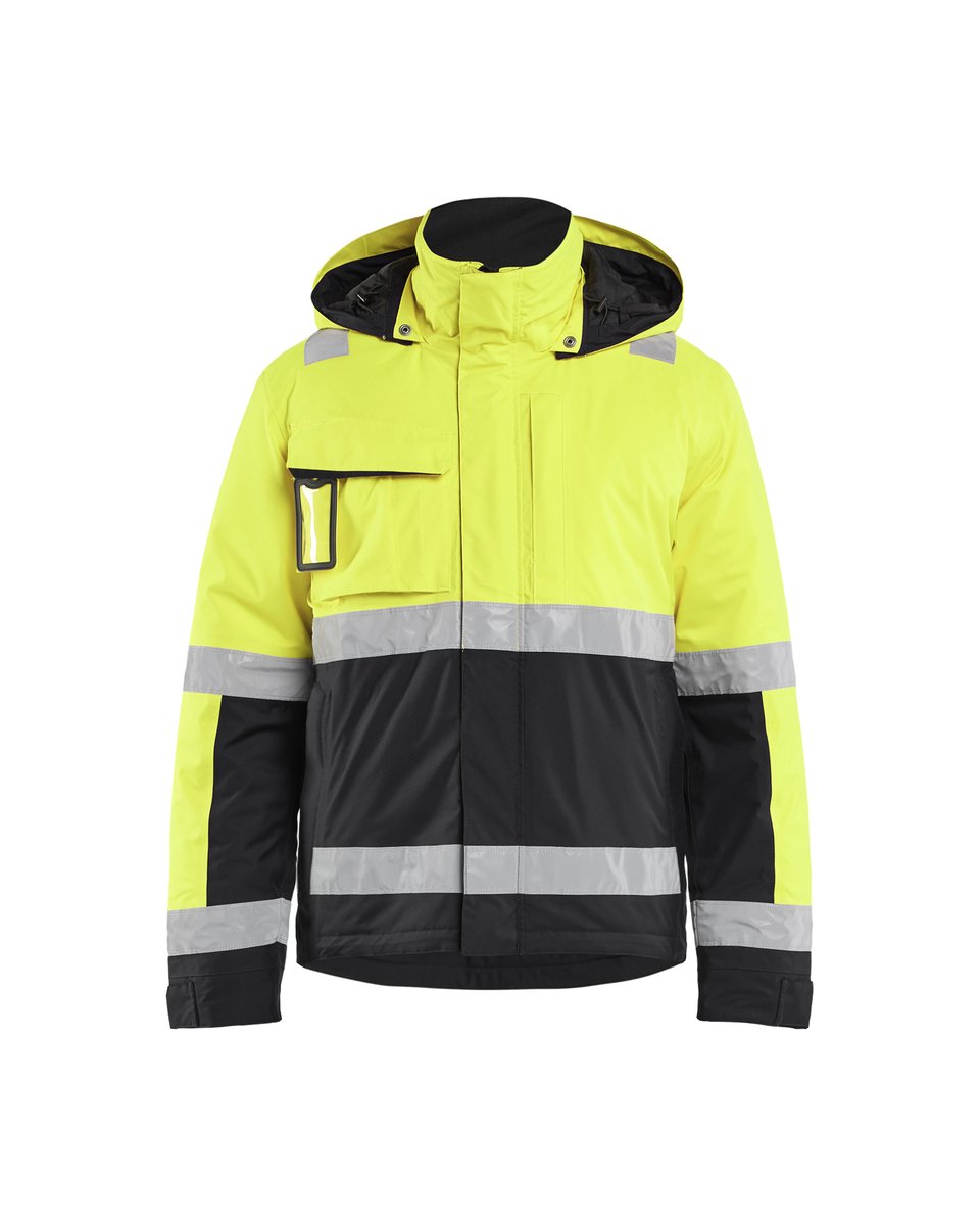 Blåkläder 4870 Winterjas High Vis - High Vis Geel/Zwart