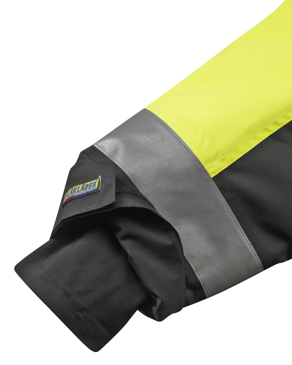 Blåkläder 4870 Winterjas High Vis - High Vis Geel/Zwart