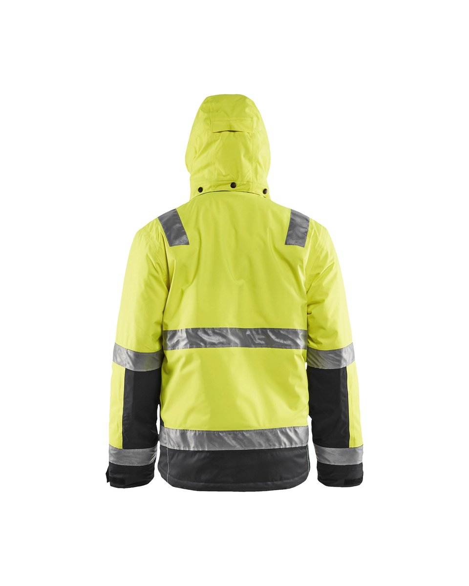 Blåkläder 4870 Winterjas High Vis - High Vis Geel/Zwart